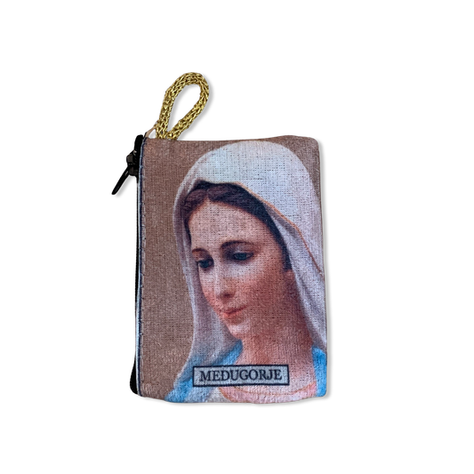 Queen of Peace Felt Pouch