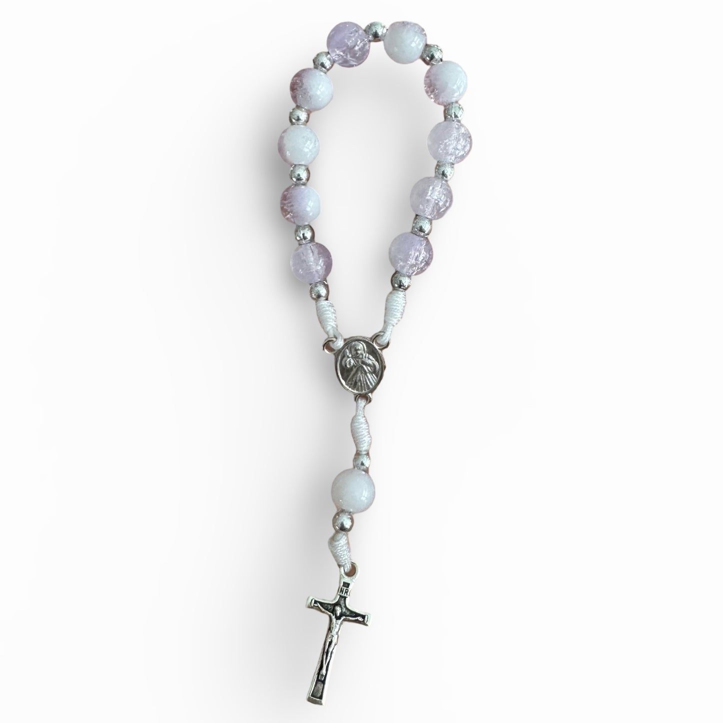 Queen of Peace Sparkly Decade Rosary