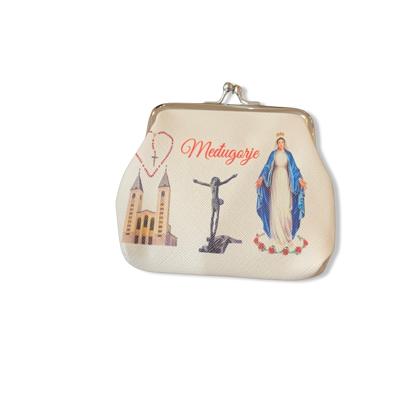 Queen of Peace Clasp Pouch