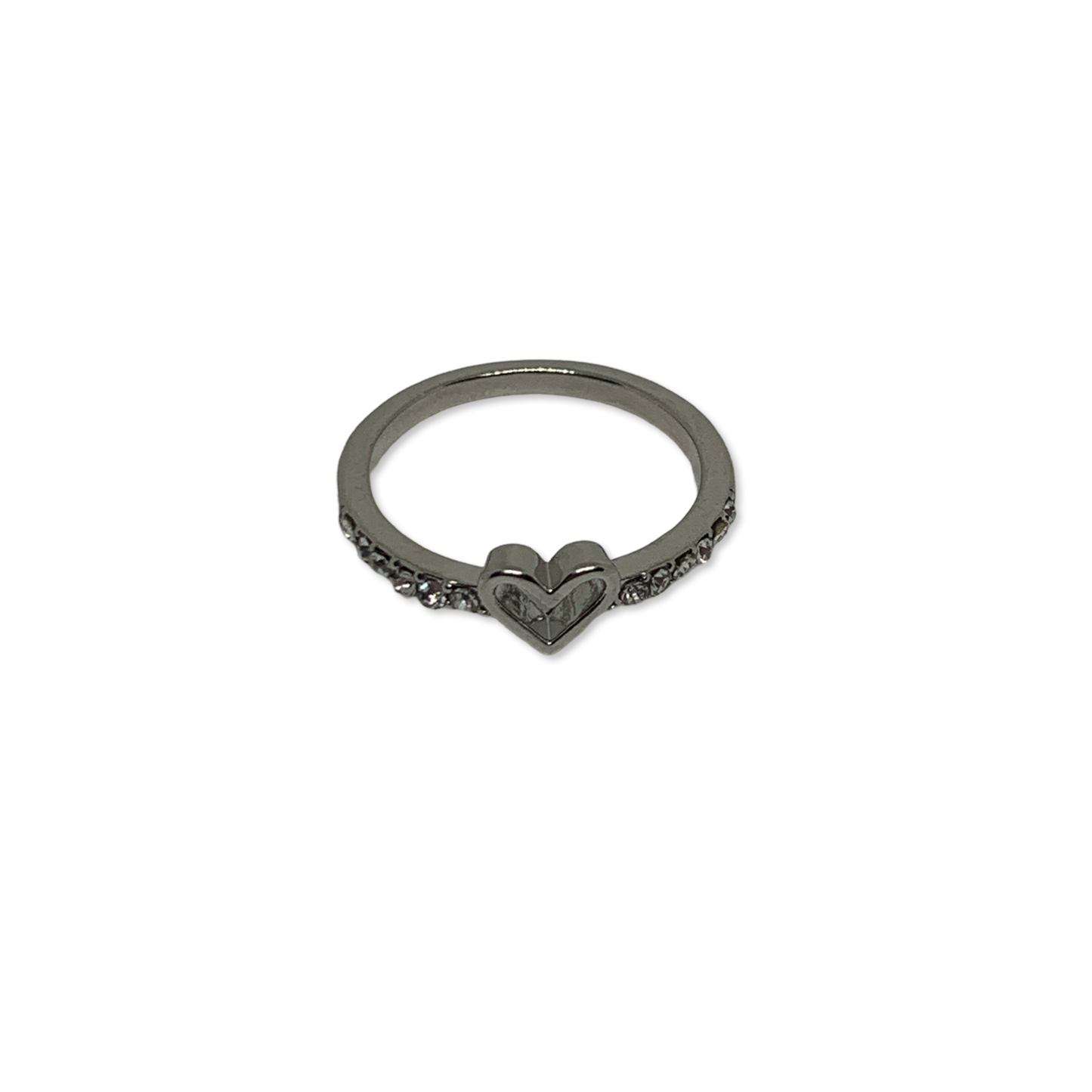 Jeweled Heart Ring