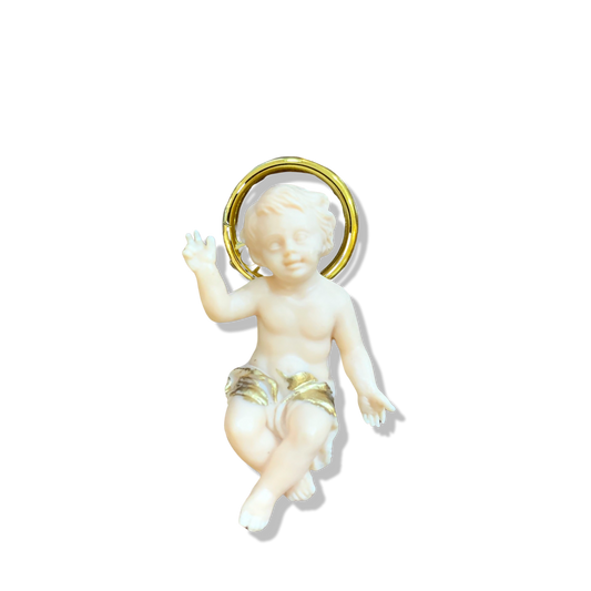 Baby Jesus Figurine Touched to Relic