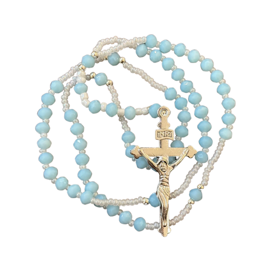 Small Rosary with Rosary Book