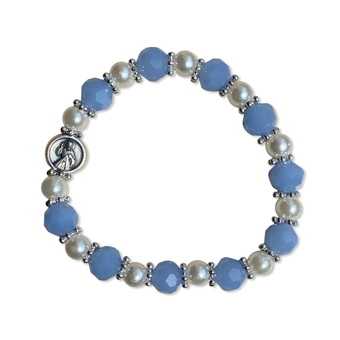 Beaded Queen of Peace Bracelet of Assorted Colors