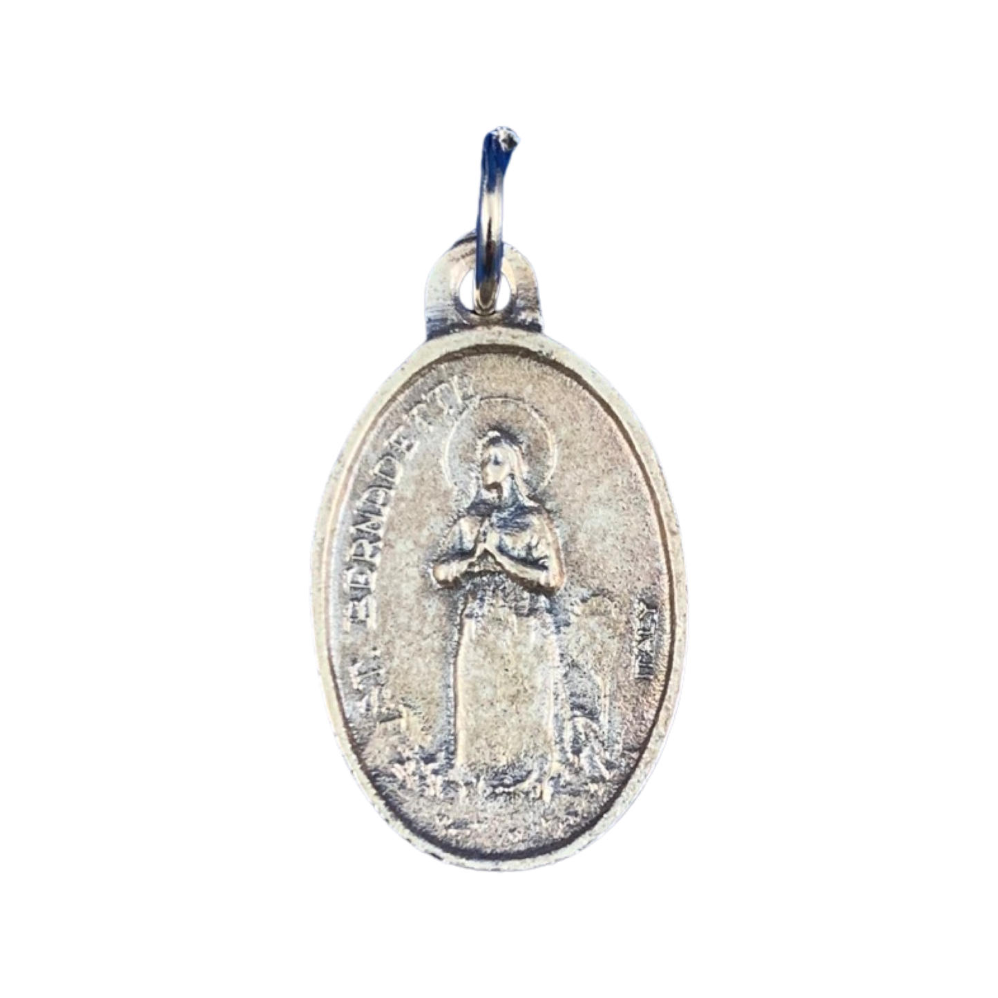 St. Bernadette and Lourdes Double-Sided Medal