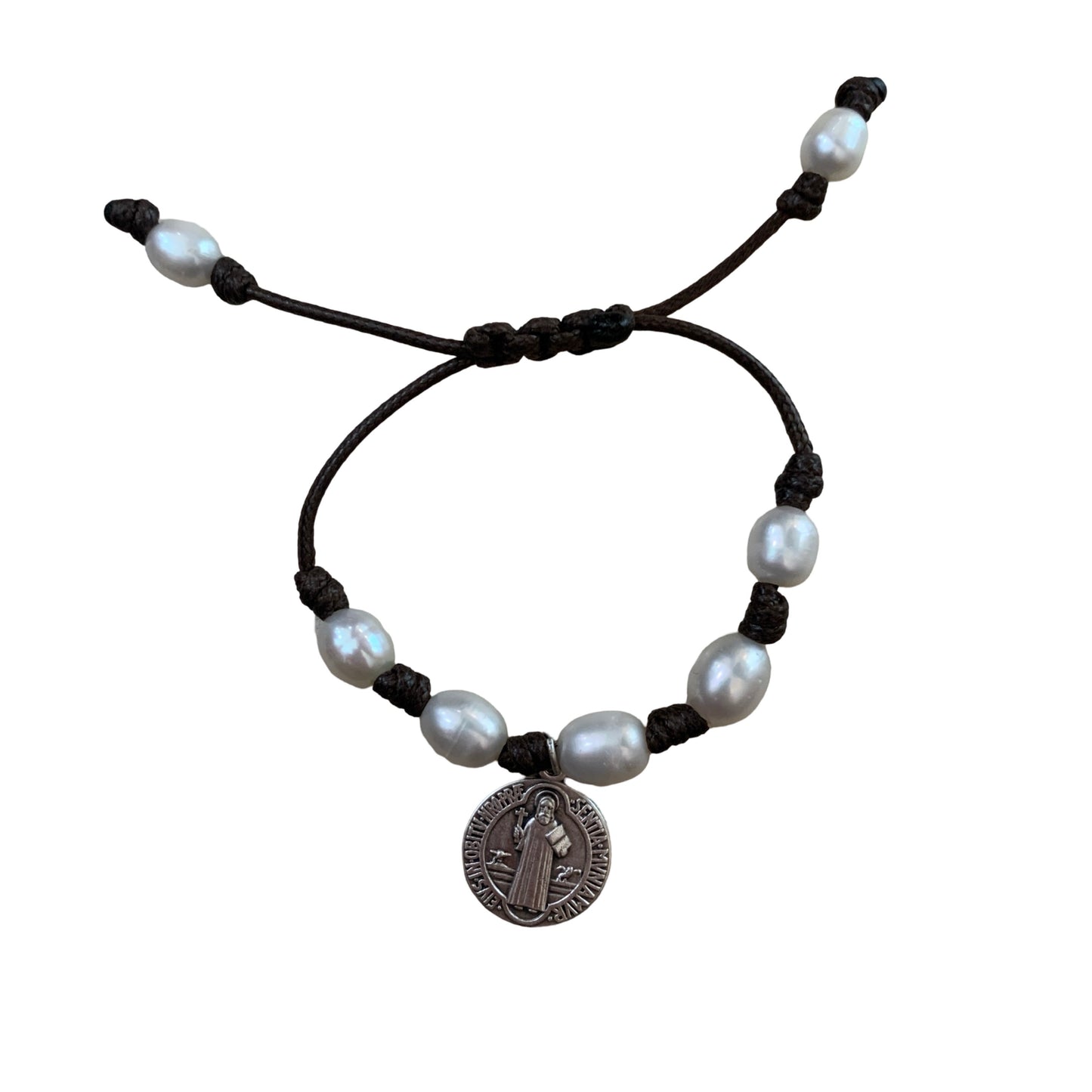 Pearl Beaded Adjustable Bracelet