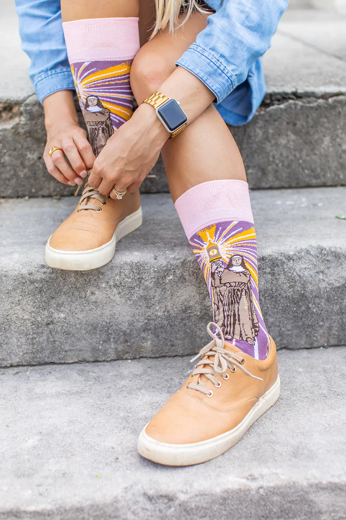 St. Clare of Assisi Socks