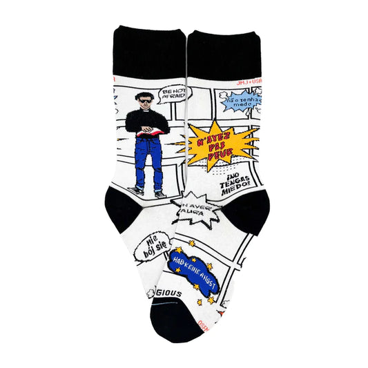 St. John Paul II Comic Book Socks