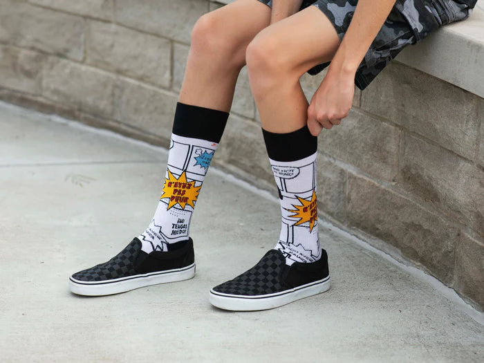 St. John Paul II Comic Book Socks