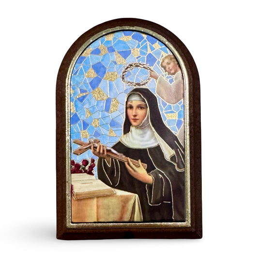 St. Rita Mosaic Standing Image