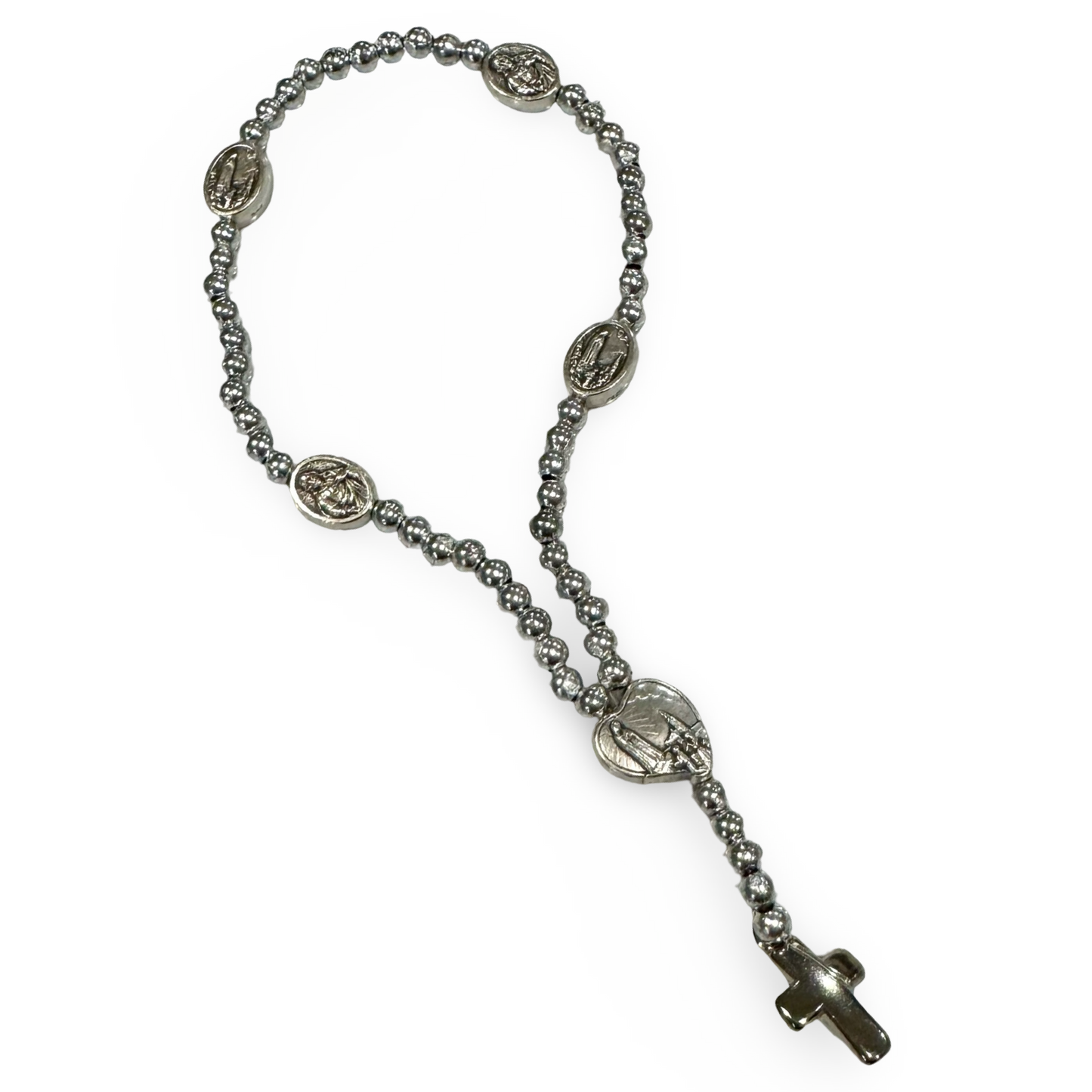 Stretchy Metallic Fatima Rosary