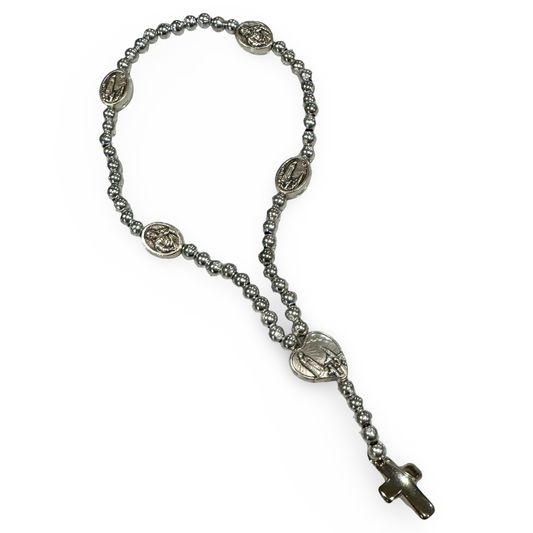 Stretchy Metallic Fatima Rosary