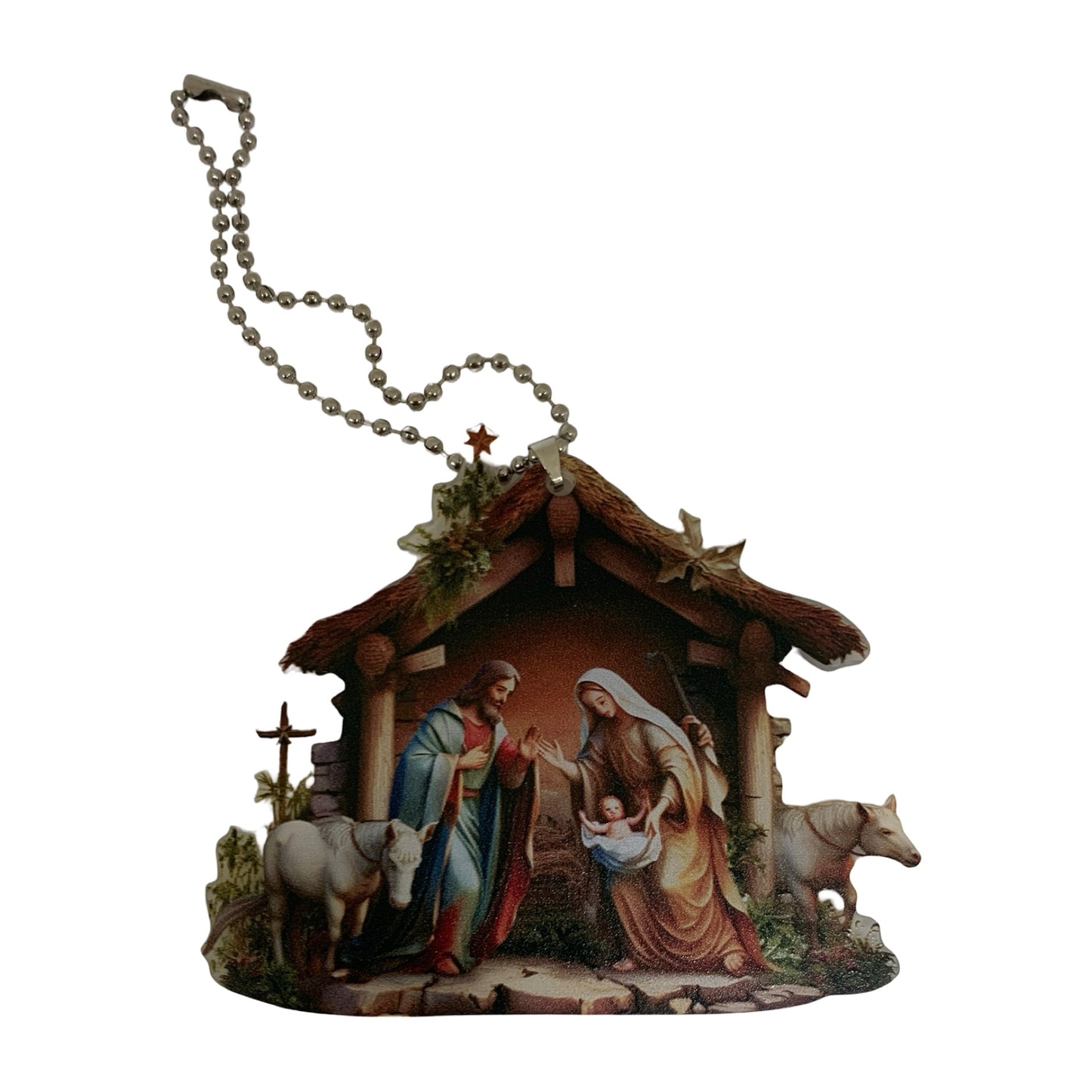 Nativity Acrylic Hanging Ornaments