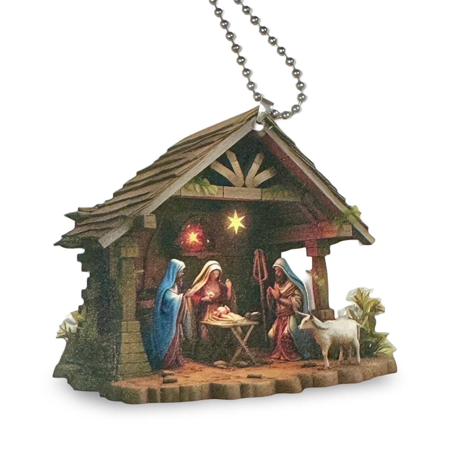 Nativity Acrylic Hanging Ornaments