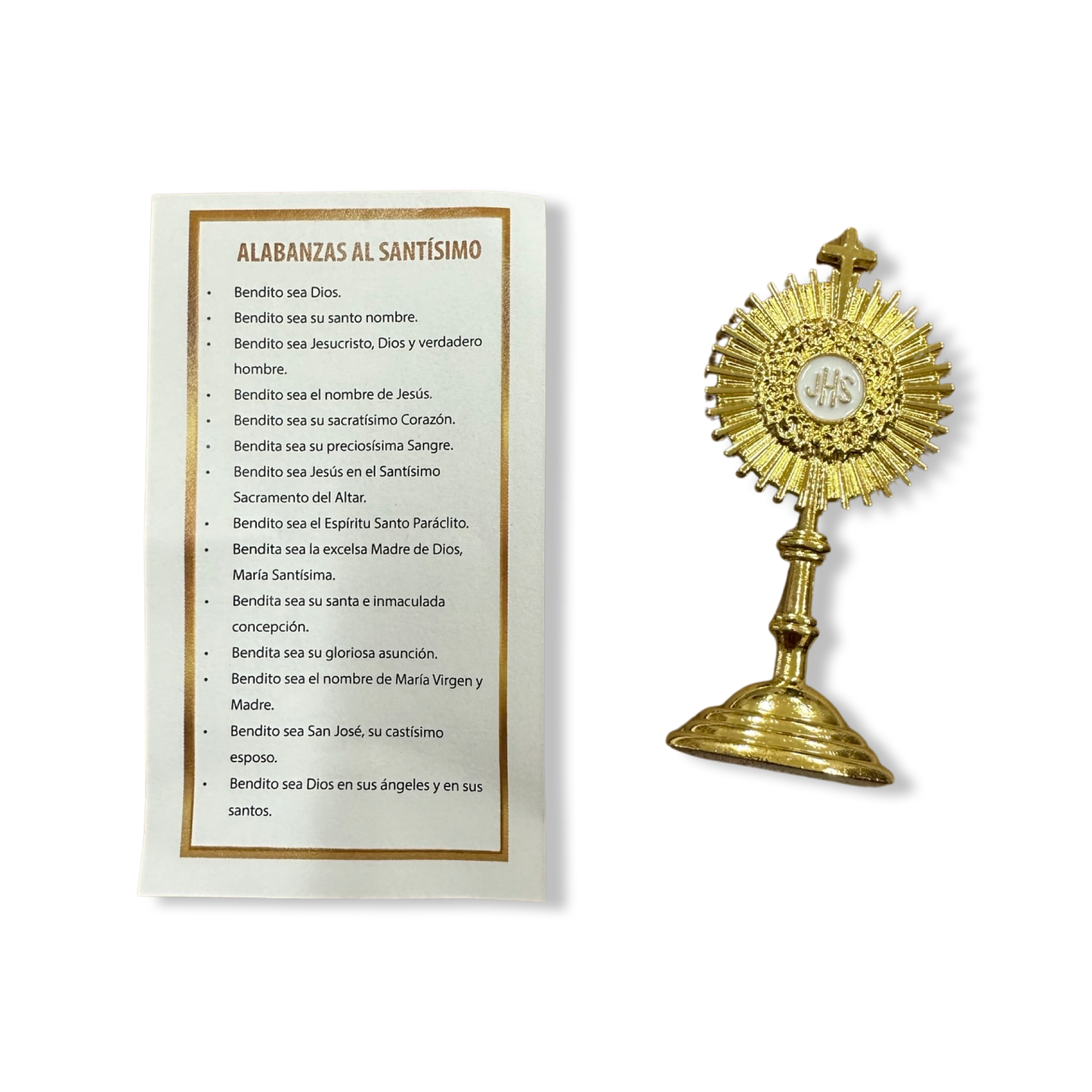 Tiny Blessed Sacrament Statue