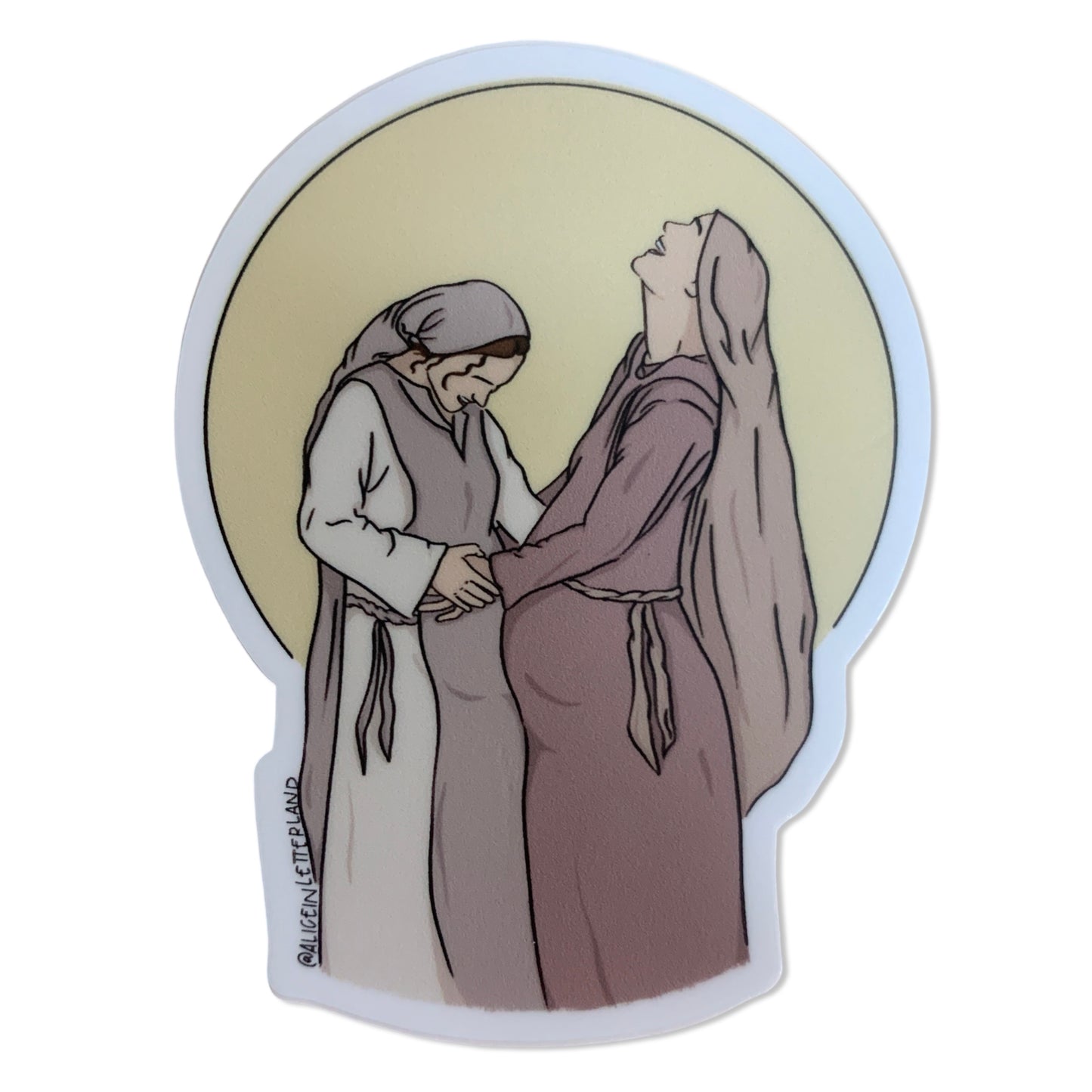 Visitation Sticker