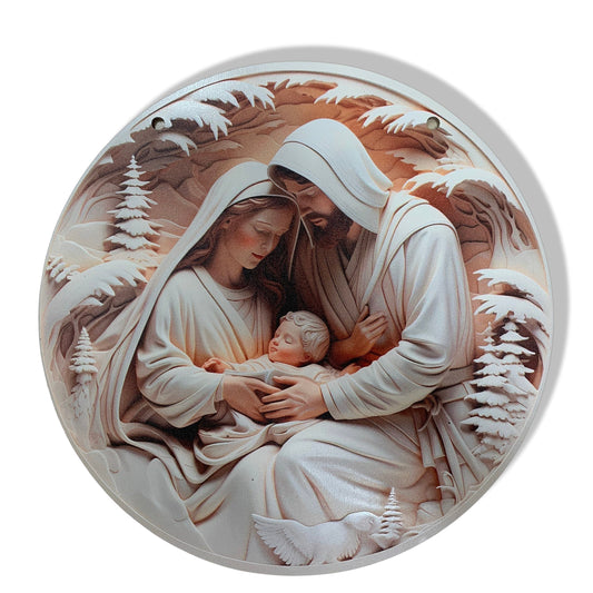 Assorted Round Images of Our Lady