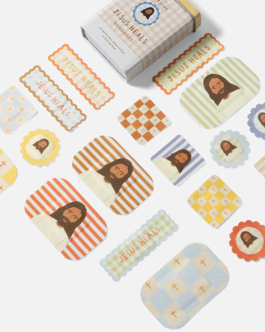 Jesus Heals Bandages – Assorted Fabric Cottage Collection
