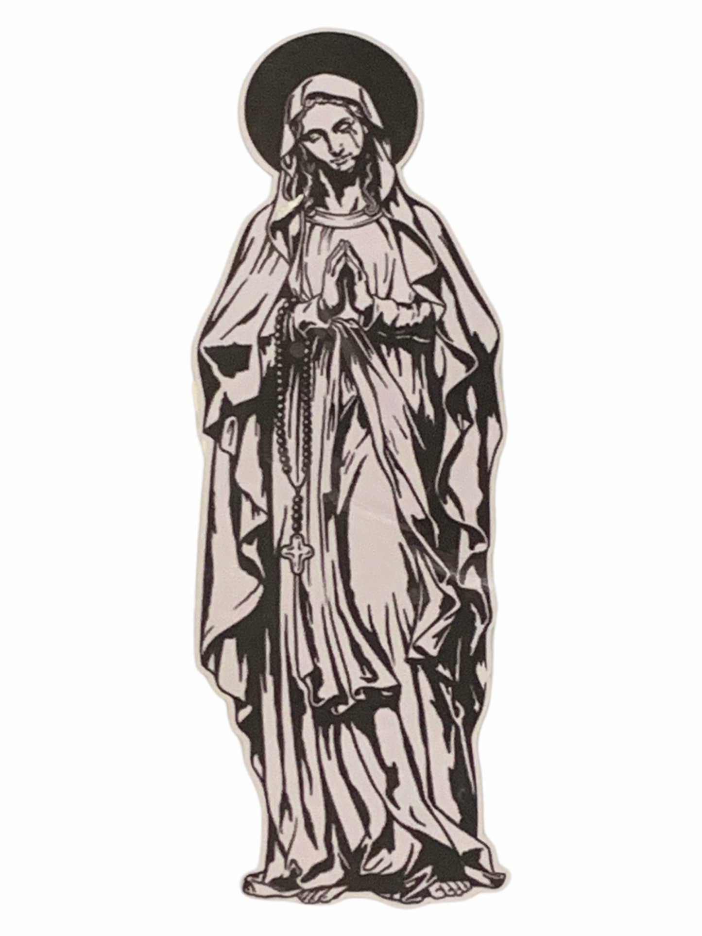 Our Lady of Lourdes Car Decal