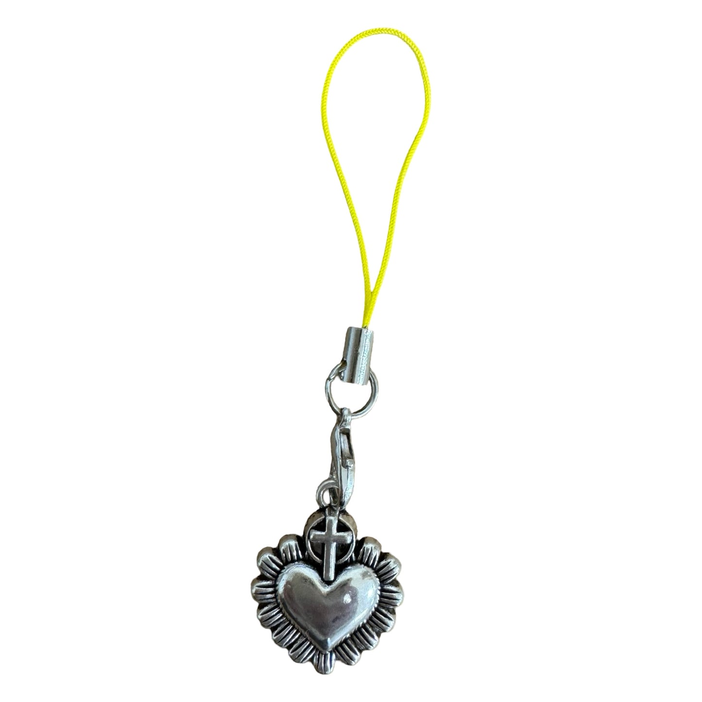 Sacred Heart with Tiny Lanyard of Assorted Colors
