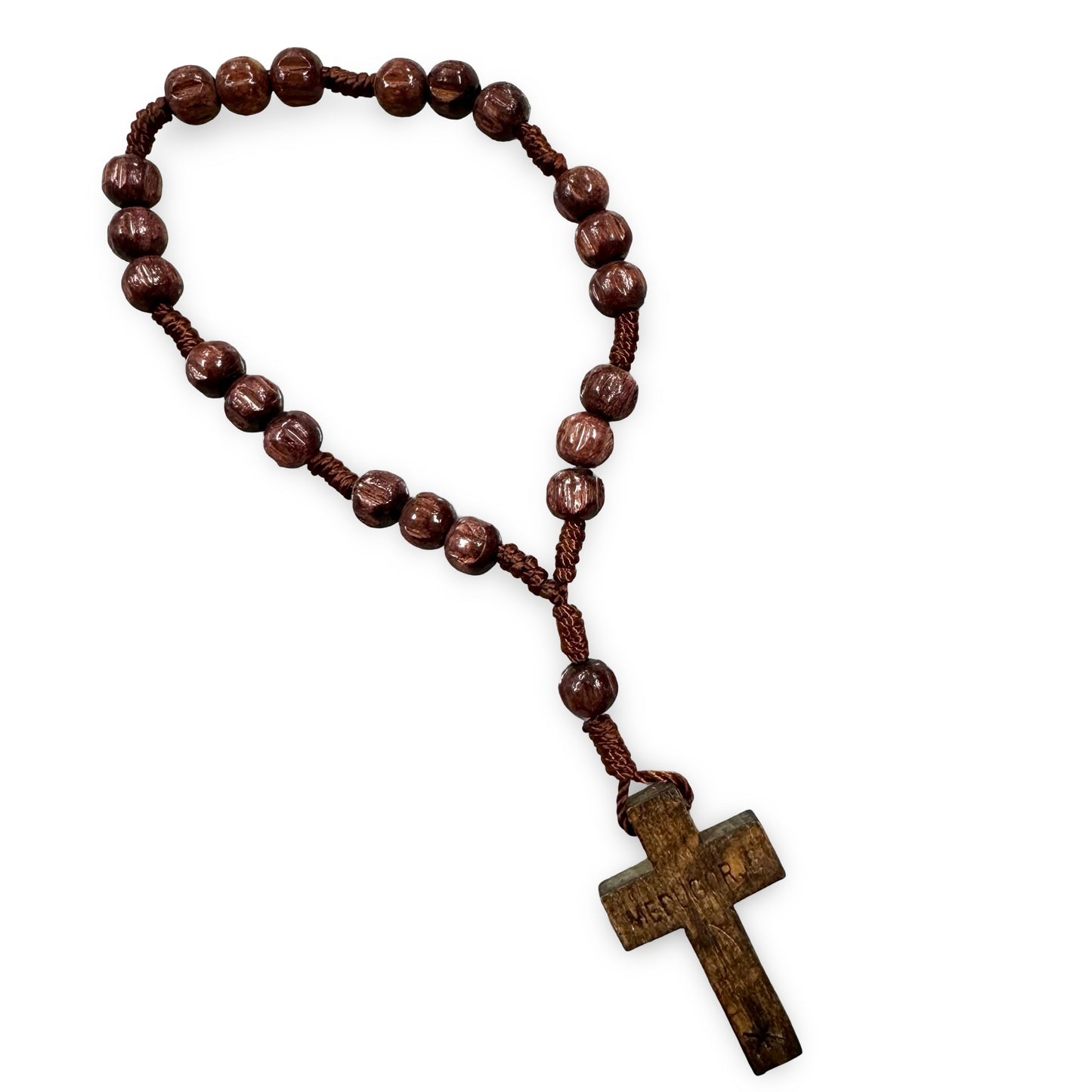 Classic Wood Chaplet of Peace