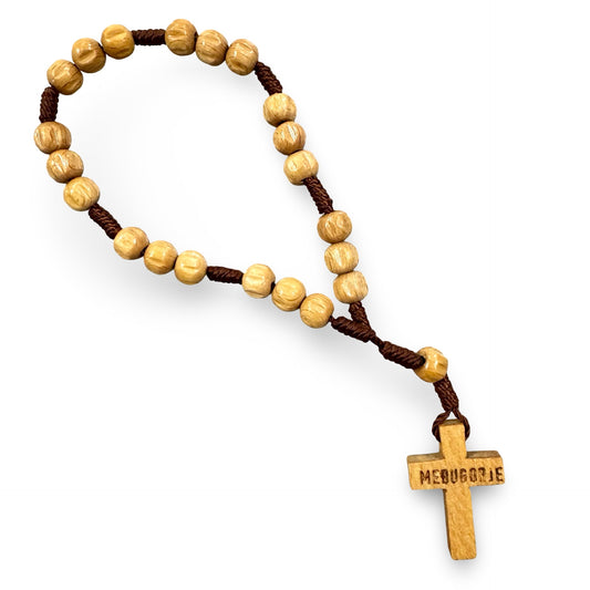 Classic Wood Chaplet of Peace