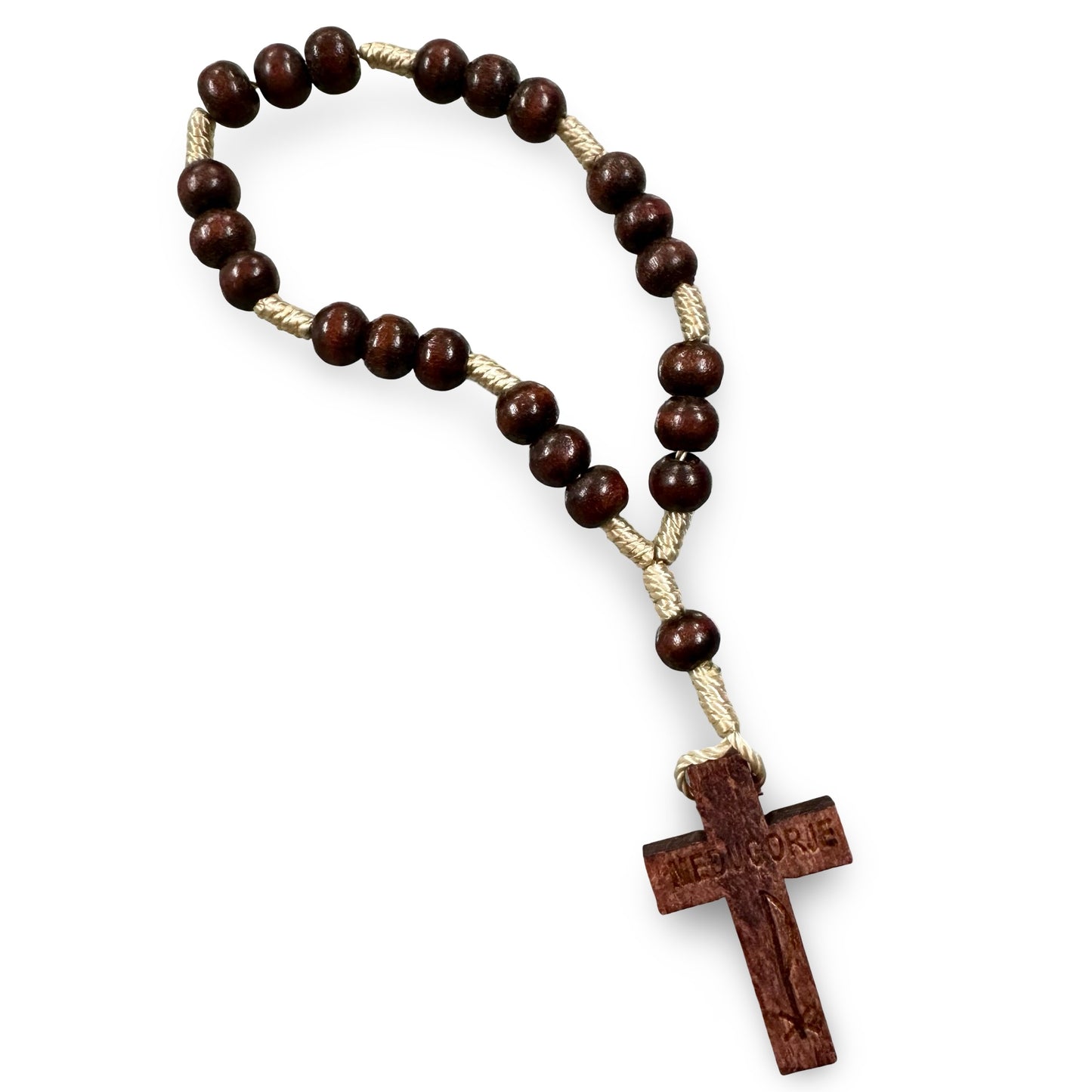 Classic Wood Chaplet of Peace