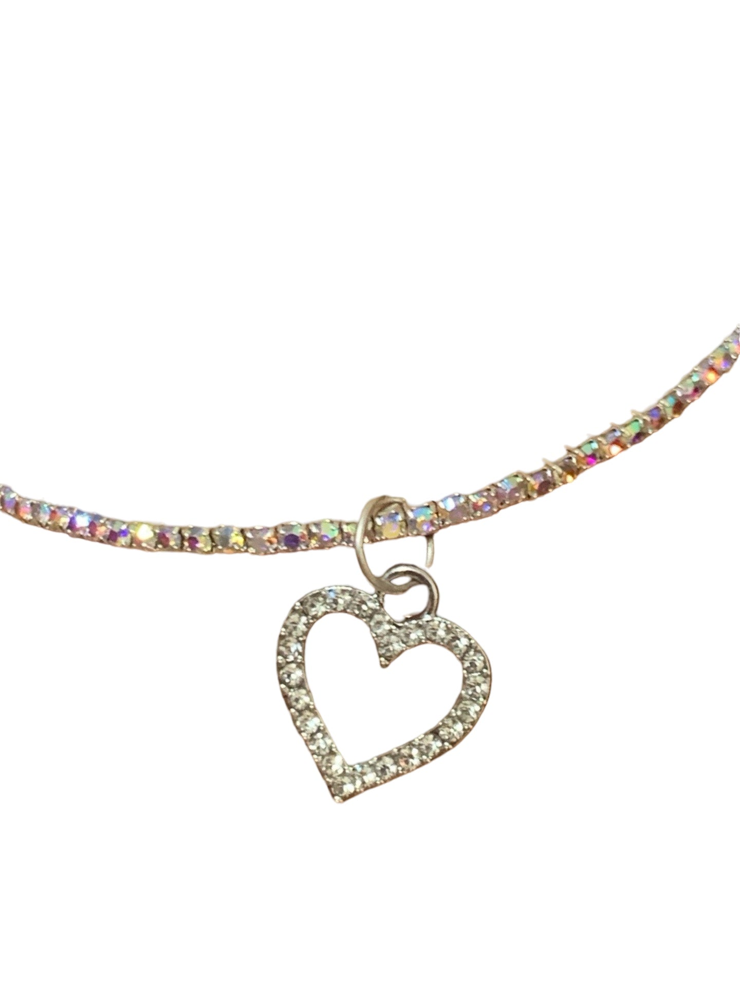 Heart Rhinestone Bracelet