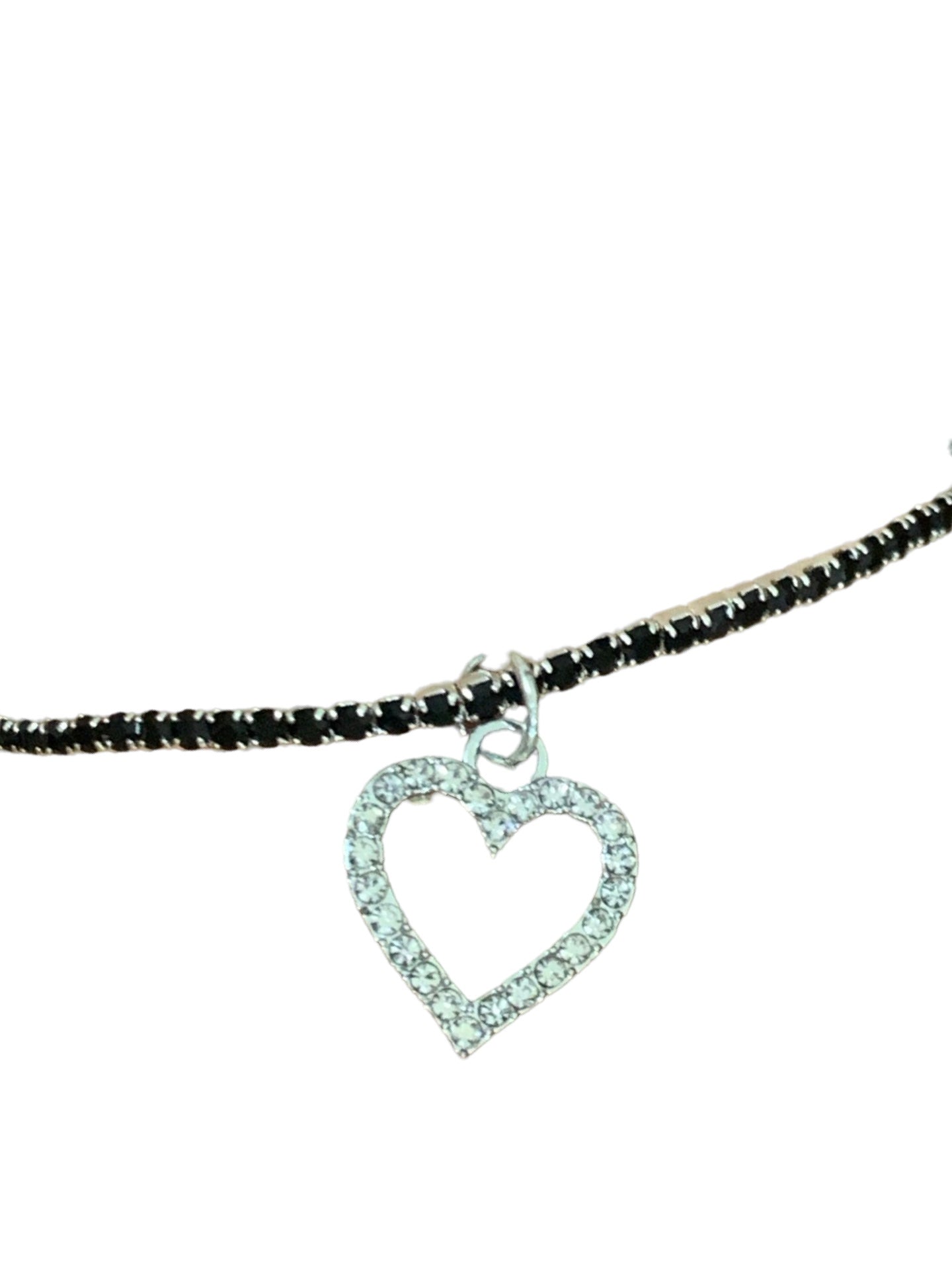 Heart Rhinestone Bracelet