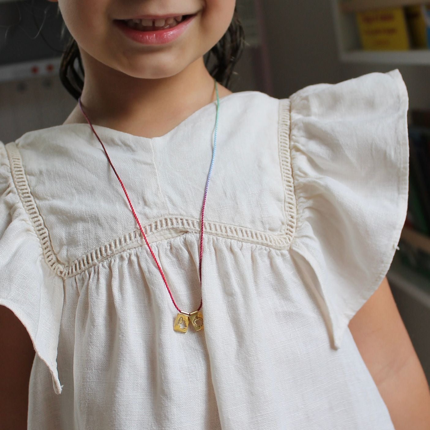 ‘RAINBOW’ Scapular - Gold - (For kids only) - Ibiza Passion