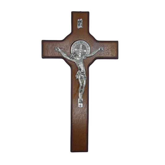Coffee Colored St. Benedict Crucifix