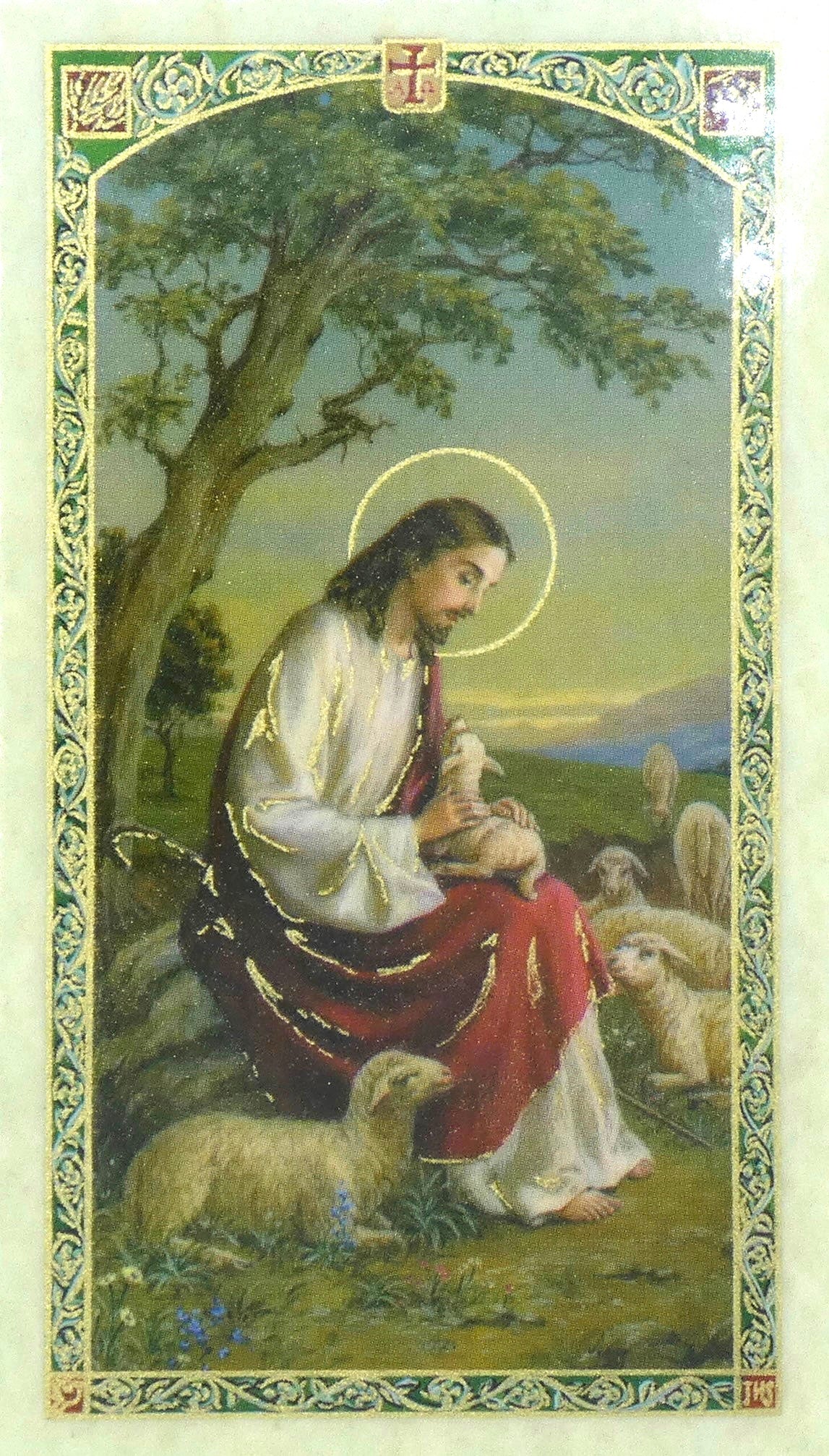 Good Shepherd Holy Card