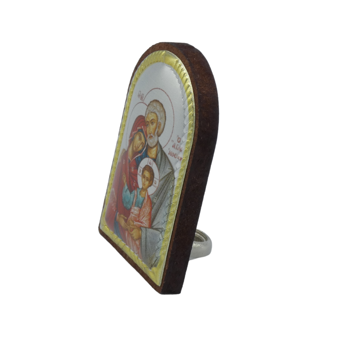 Arched Holy Family Icon