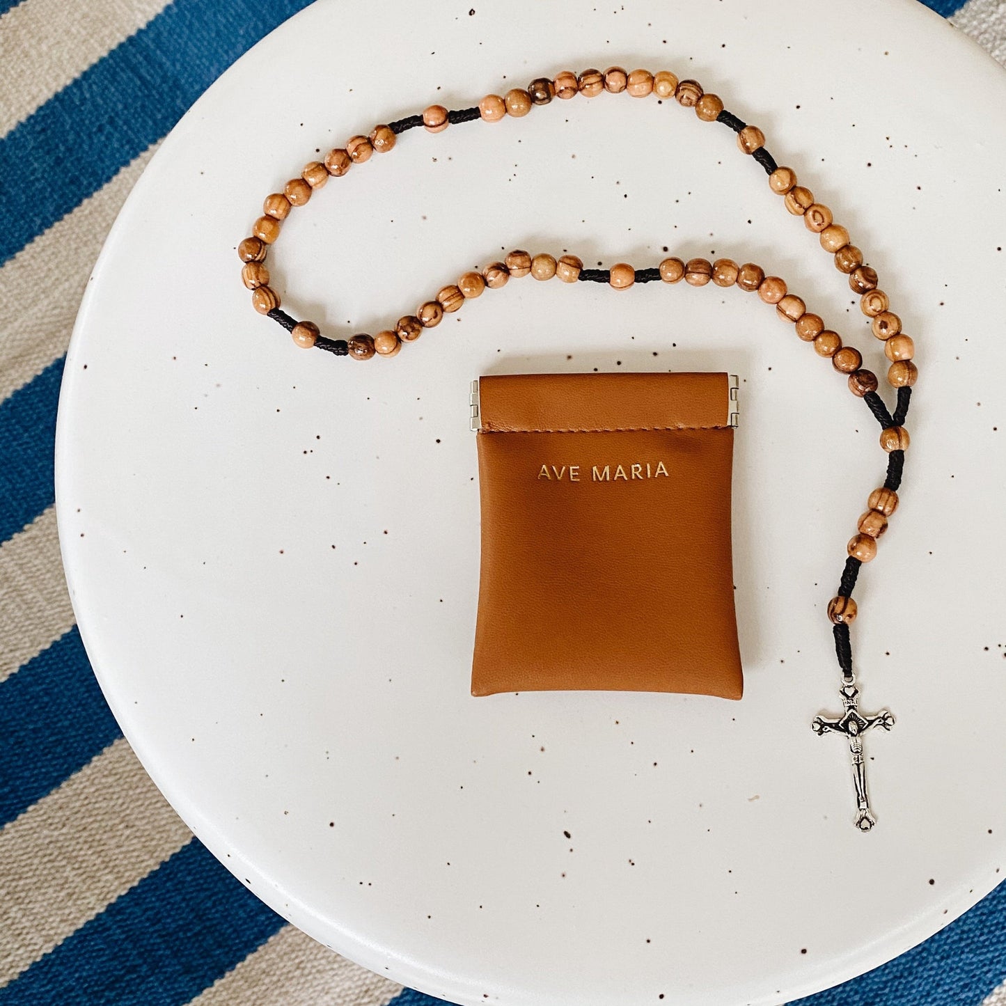 Ave Maria Rosary Pouch