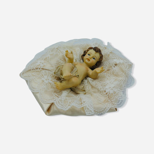 Baby Jesus Lace Manger