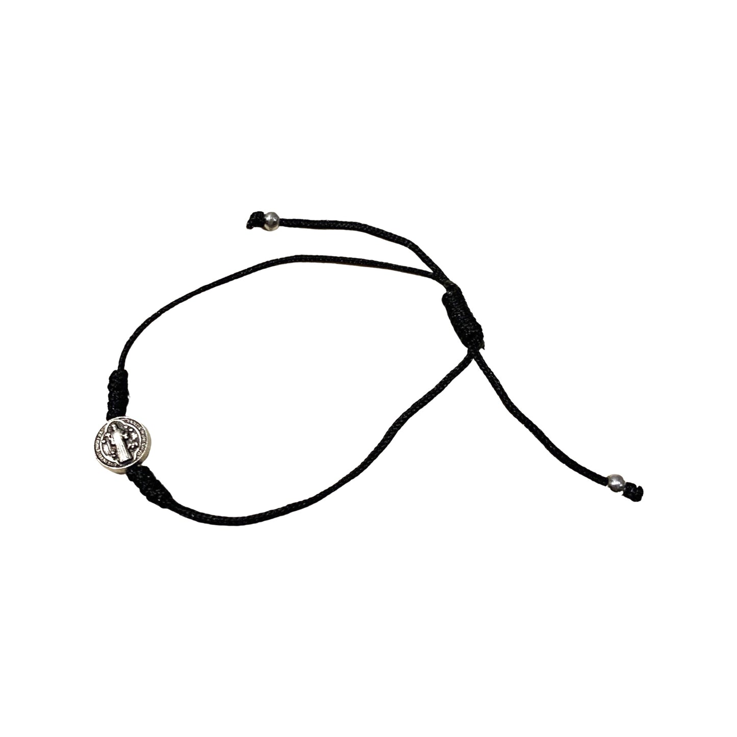 Black St. Benedict Bracelet with Case