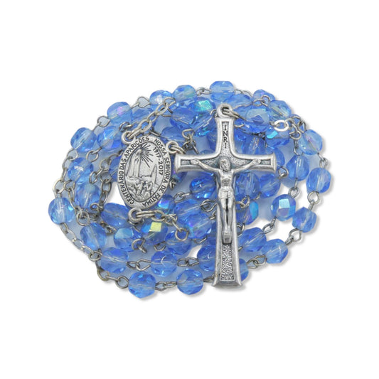 Crystal Fatima Centenary Rosary