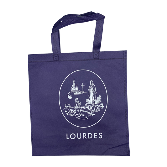 Blue Lourdes Tote Bag