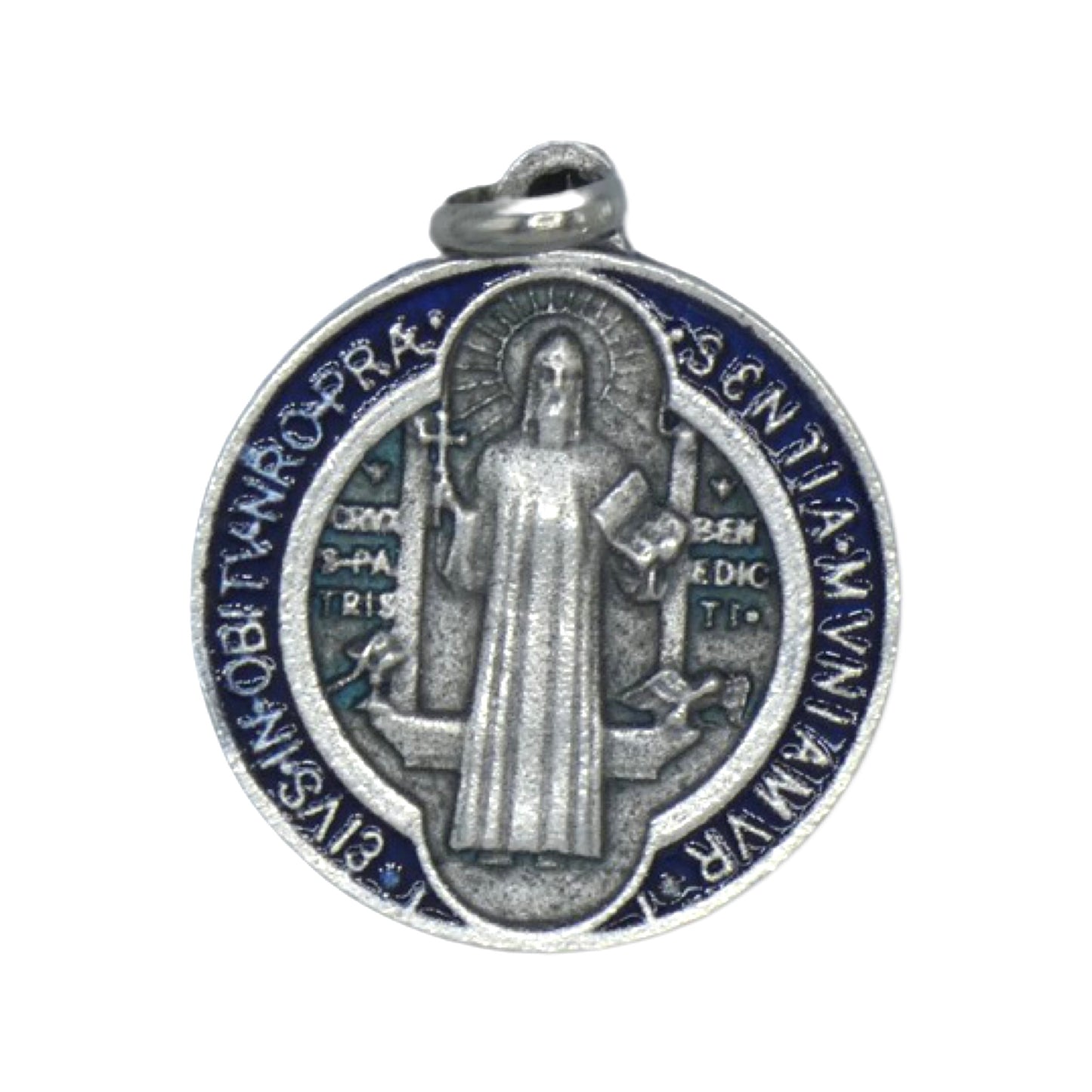 Blue and Red St. Benedict Medal