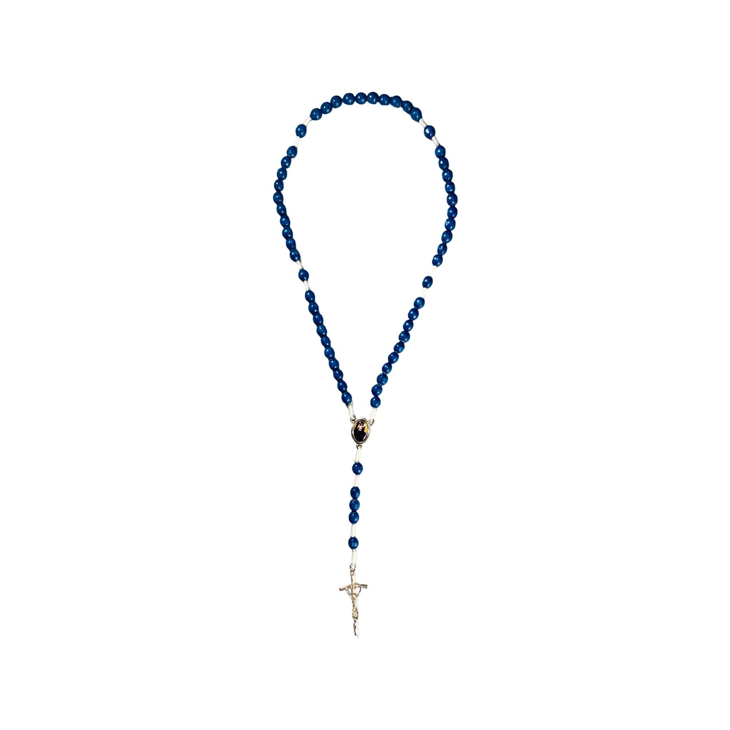 Blue St. Faustina Rosary
