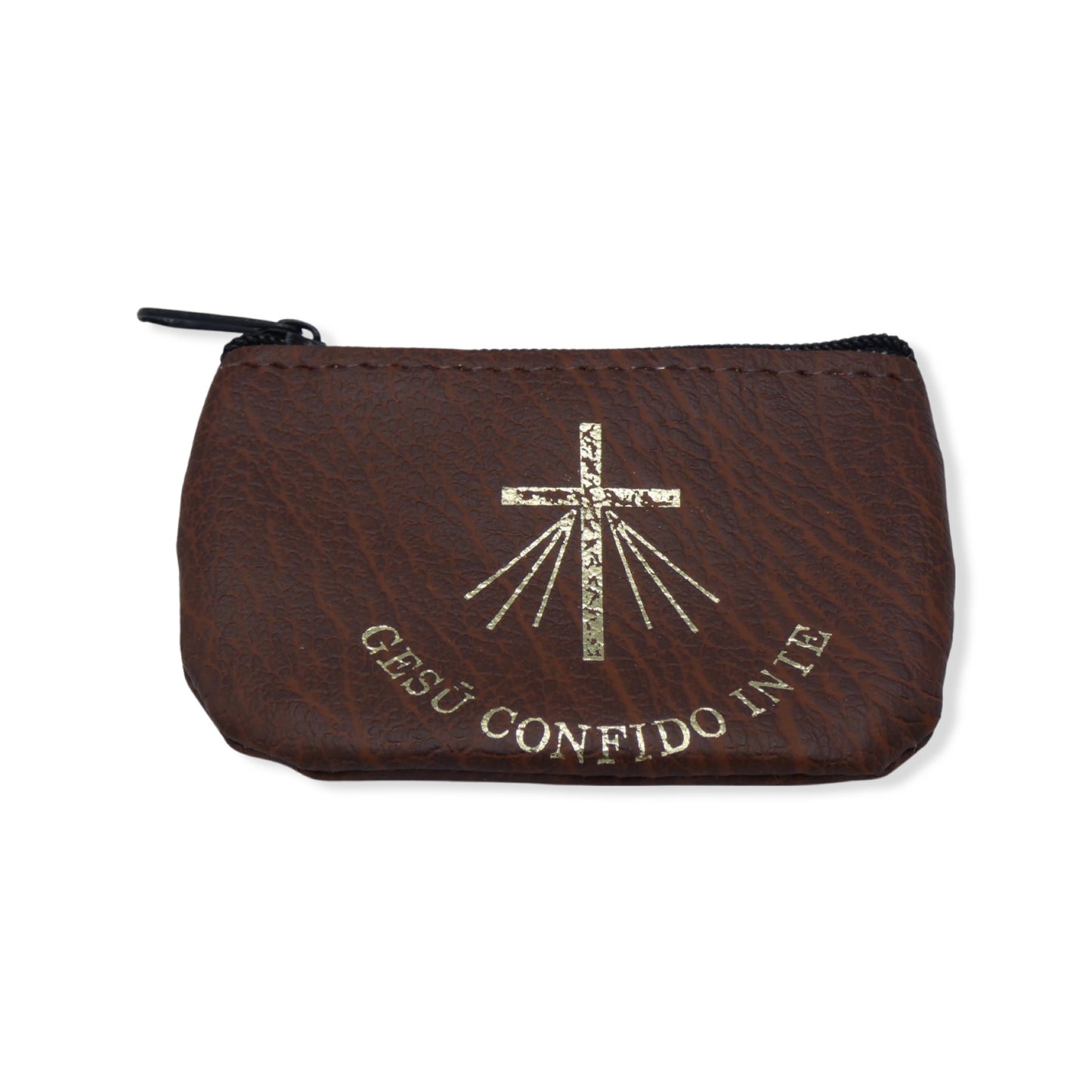 Brown Divine Mercy Pouch