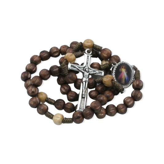 Brown Queen of Peace Rosary