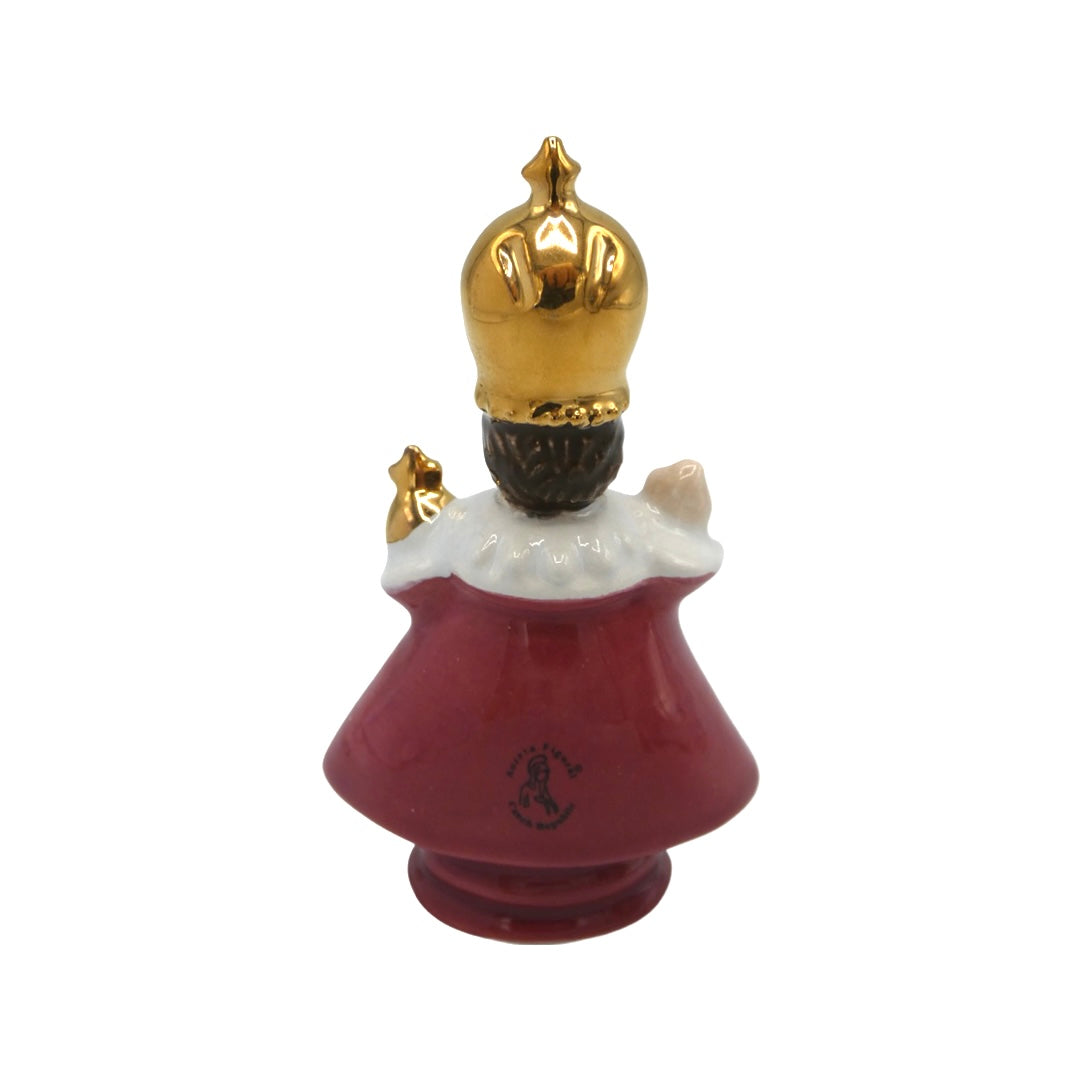 Ceramic Infant Jesus of Prague Statue