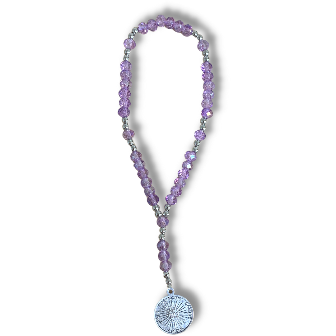 Purple Chaplet of the Holy Face - made by SCTJM