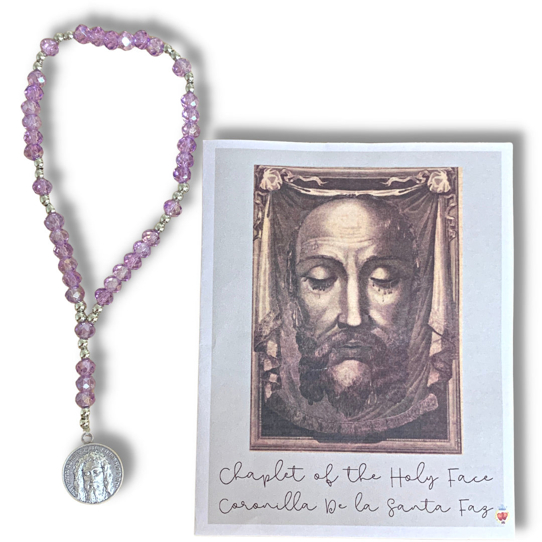 Purple Chaplet of the Holy Face - made by SCTJM