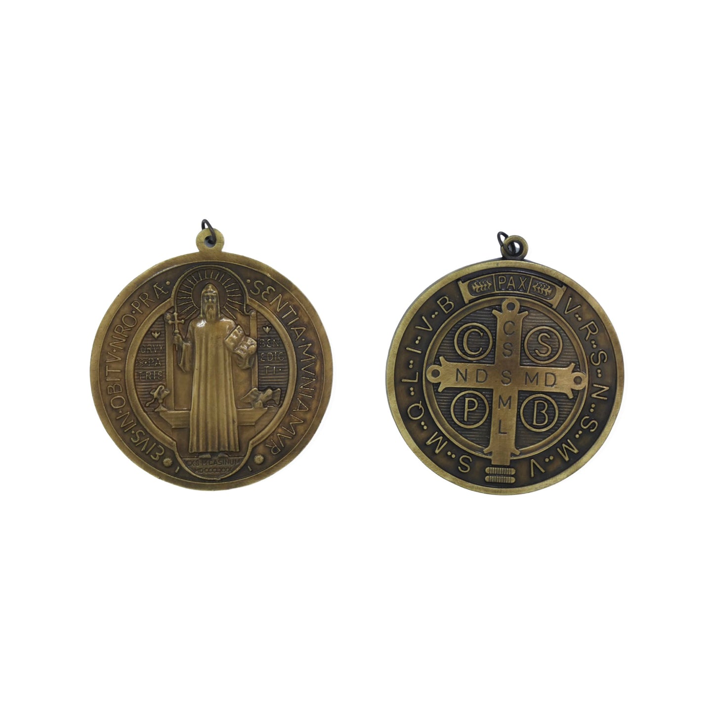 Classic Bronze St. Benedict Medal