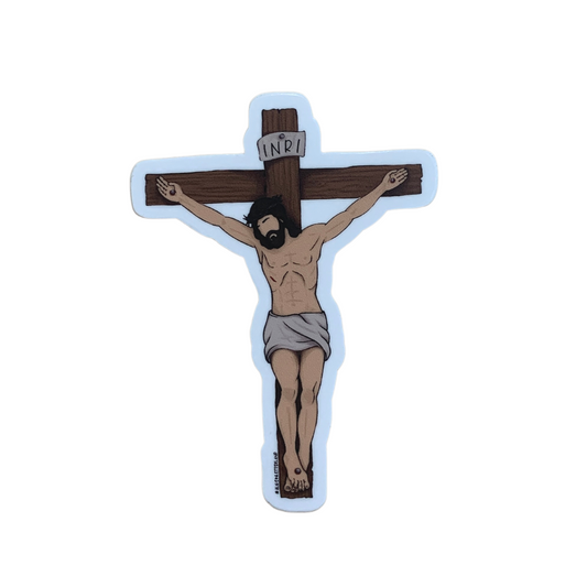 Crucifix Sticker