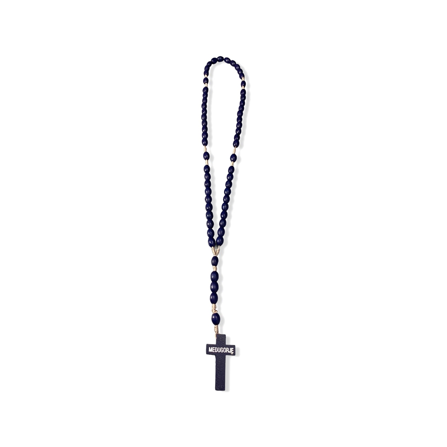 Blue Queen of Peace Rosary