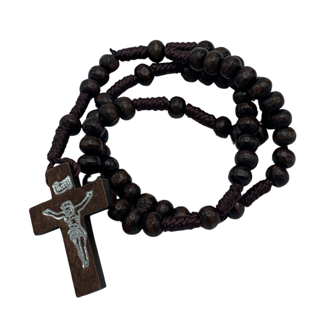Small Wood Fatima Rosary