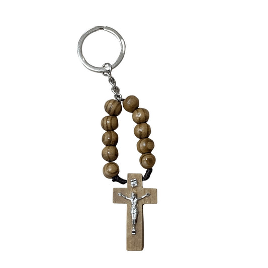 Decade Rosary Keychain