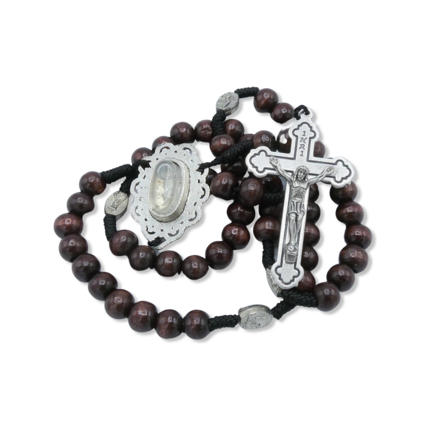 Embellished Fatima Rosary with Water